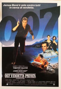 JAMES BOND - 007- "Licence To Kill" - ungelaufene Postkarte um 1990