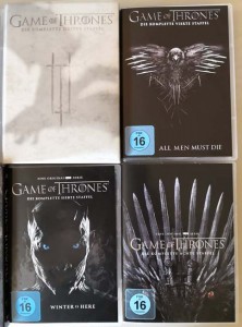 GAME OF THRONES - Die KOMPLETTE Serie auf DVD - 8 Staffeln