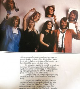 ABBA - Original Tour-Programm zur Europatourne 1979 + Beilagen