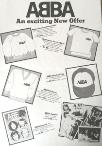 ABBA - Original Tour-Programm zur Europatourne 1979 + Beilagen