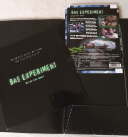 Pressefolder zum DVD Start von "Das Experiment" - HANDSIGNIERT von CHRISTIAN BERKEL