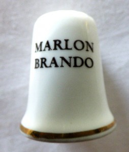 Fingerhut - MARLON BRANDO - Porzellan