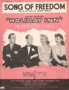 NOTEN - FILMMUSIK - FRED ASTAIRE - England 1942
