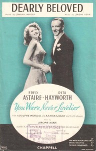 NOTEN - FILMMUSIK - RITA HAYWORTH - England 1942