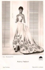 Postkarte - AUDREY HEPBURN - 50er/ 60er Jahre