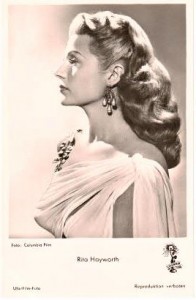Postkarte - RITA HAYWORTH - 50er/ 60er Jahre