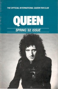 QUEEN - Fanclub Magazin - England, Frühjahr 1982