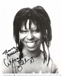 Handsigniertes Foto - WHOOPI GOLDBERG - USA 1987