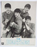 BEATLES - Promo-Foto auf festem Karton - England, 1987