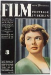 INGRID BERGMAN - auf dem Programmheft der IV. Filmfestspiele in Berlin - 1954