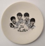 Früher Souvenir- Teller - THE BEATLES - Offizielles Merchandise - England 1963