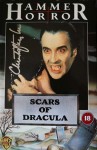 CHRISTOPHER LEE - Original Autogramm auf VHS-Cover "Dracula"