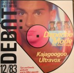 DEBÜT Zeitschrift mit Vinyl - DEPECHE MODE - TOP-Zustand! - Deutschland 1983