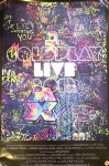COLDPLAY - "LIVE 2012" - Release- POSTER, England 2012