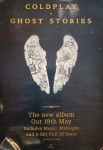 COLDPLAY - "Ghost Stories" - Album- Release- POSTER, England 2014