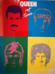 Rarität: Noten zum Album "Hot Space" von QUEEN - England 1982