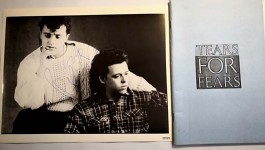 Rarität: TEARS FOR FEARS - Tour - Itinerary von 1985 - PLUS originales AUTOGRAMM !!