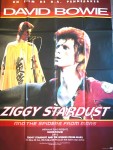 ZIGGY STARDUST - DAVID BOWIE - Original - RIESEN - Filmplakat von 1984
