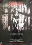 SLIPKNOT - PROMO-Plakat zum Album "5. The Gray Chapter" - Holland 2014