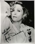 Foto - FAYE DUNAWAY - mit reproduziertem Autogramm