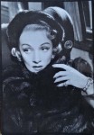 Postkarte - MARLENE DIETRICH - England 80er Jahre