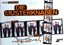 JÜRGEN TARRACH - seltenes HANDSIGNIERTES Presseheft "Die Musterknaben"