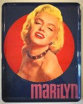 Altes TABLETT mit MARILYN MONROE- Motiv - "Made in Italy" - ca. 70er Jahre