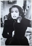 JOAN CRAWFORD - Postkarte - England 80er Jahre