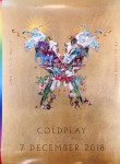 COLDPLAY - Promo-Poster für "A Head Full Of Dreams" - LIVE-CD / DVD