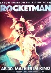 ELTON JOHN - zum Film "Rocketman" - kleiner Pappaufsteller in A4