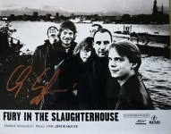FURY IN THE SLAUGHTERHOUSE - Promofoto - HANDSIGNIERT von Christof Stein-Schneider ! (1)