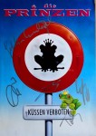 DIE PRINZEN - Presseinfo zum Release des Albums "Küssen verboten" - von der Band HANDSIGNIERT !!
