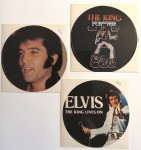 Rarität -3er Set - ELVIS PRESLEY - Aufkleber (unbenutzt!)