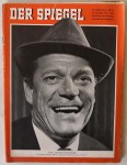 EDDIE CONSTANTINE auf dem Cover des Magazines "SPIEGEL" von 1958 !