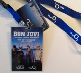 BON JOVI - VIP- Pass - "Lost Highway-Tour 2007" - London