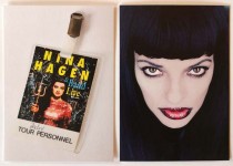 NINA HAGEN - Set aus 2 PROMO - Postkarten - unbenutzt
