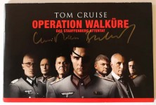 Seltenes Presseheft "OPERATION WALKÜRE" von CHRISTIAN BERKEL handsigniert !!