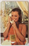 ROMY SCHNEIDER - Telefonkarte, Frankreich - Motiv aus dem Film: "La Piscine" 1969