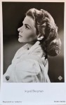 VINTAGE - Postkarte von INGRID BERGMAN