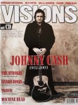 JOHNNY CASH - Titelthema des Magazins "Visions" - Deutschland 2003