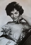 Postkarte - GINA LOLLOBRIGIDA - ungelaufen - VINTAGE !