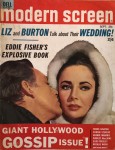 Magazin "Modern Screen" - ELIZABETH TAYLOR / RICHARD BURTON - USA 1963