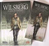 "WILSBERG" Cartoon mit Einladungskarte zur Vernissage - HANDSIGNIERT von LEONARD LANSINK +