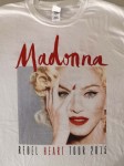 MADONNA - Tour-Shirt "Rebel Heart Tour 2015" - ungetragen
