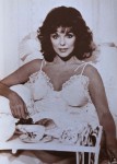 Postkarte - JOAN COLLINS - sexy - ungelaufen USA