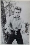Postkarte - JAMES DEAN - cooles Revolver- Motiv - ungelaufen - England