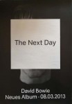 TOP-Rarität: DAVID BOWIE - Promo-Plakat für "The Next Day" - 2013