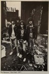 RAMONES - Postkarte "The Ramones, New York, 1977" - ungelaufen