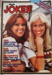 ABBA - Agnetha & Anni-Frid auf dem Cover der "Musik JOKER" von 1977 - Vintage!