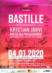 TOP-RARITÄT: Event- Poster BASTILLE - komplett HANDSIGNIERT!